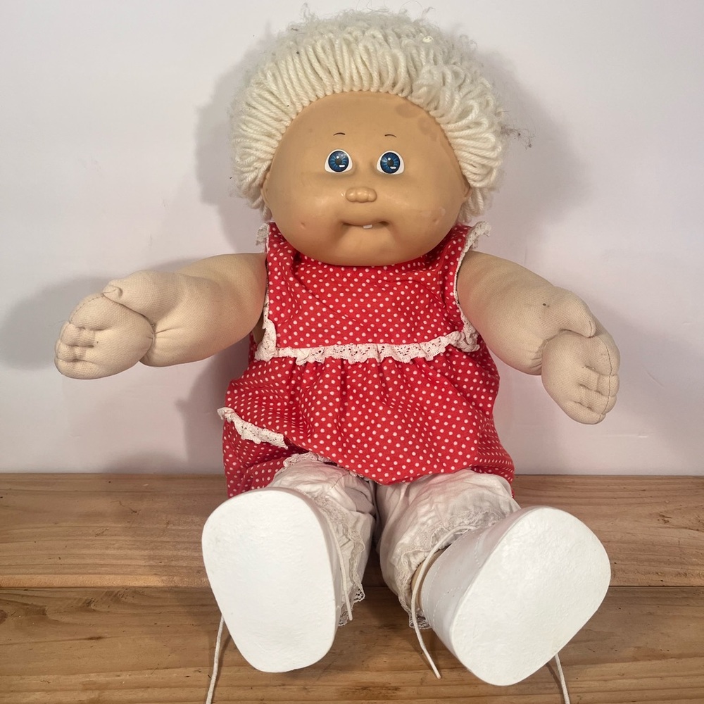 Cabbage Patch Doll Vintage 1986 Carla Angela With Paperwork